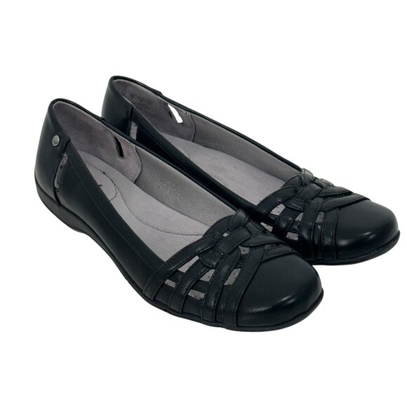 LifeStride Womens Black Slip On Flats Size 10M- Lightweight & Comfortable Design - Picture 9 of 12